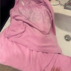 Steve Madden Light Pink Pajamas size M